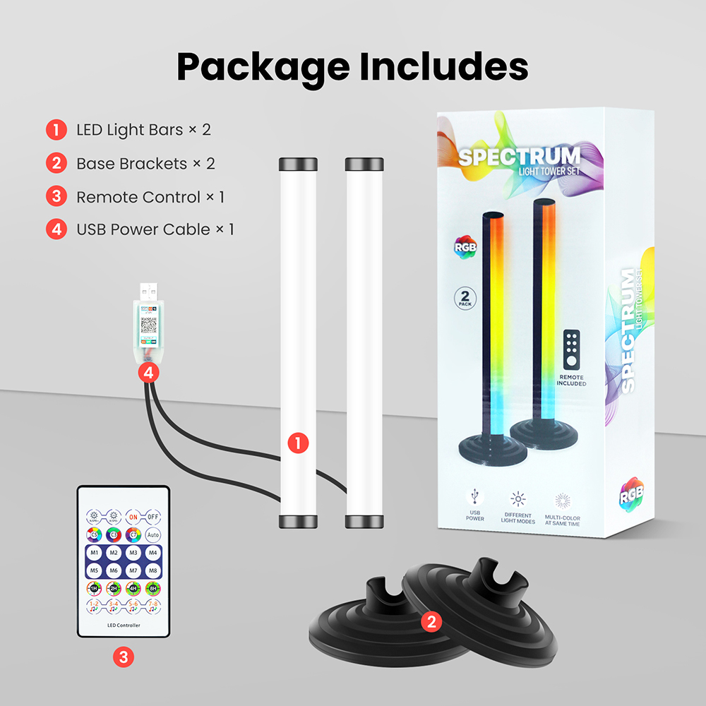 5V Smart LED Corner Floor Lamp - Home Cinema Tv review and price