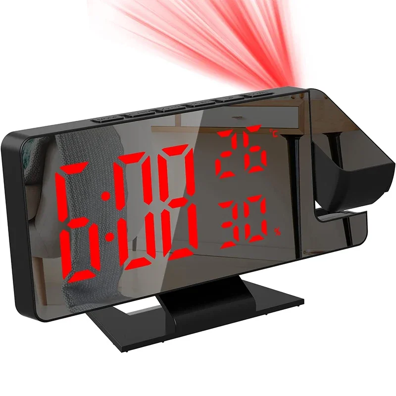LED Digital Alarm Clock Projec - Home Cinema Led Projector review and price
