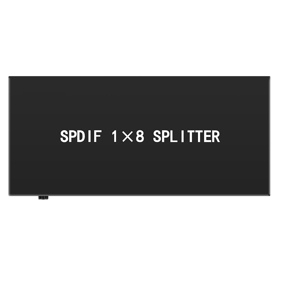 Optical Audio Splitter,1 in 8  - Home Cinema Hall review and price