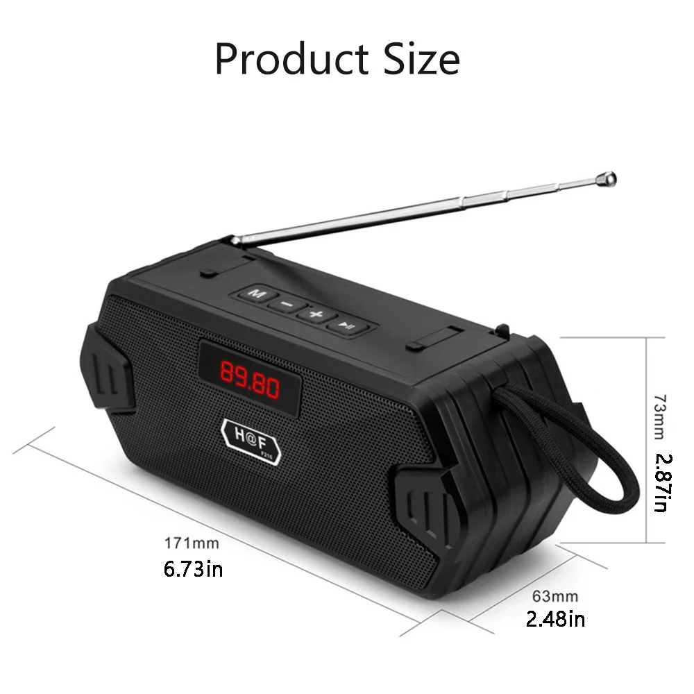 Bass Hifi Outdoor Portable Aux - Home Cinema Receiver review and price