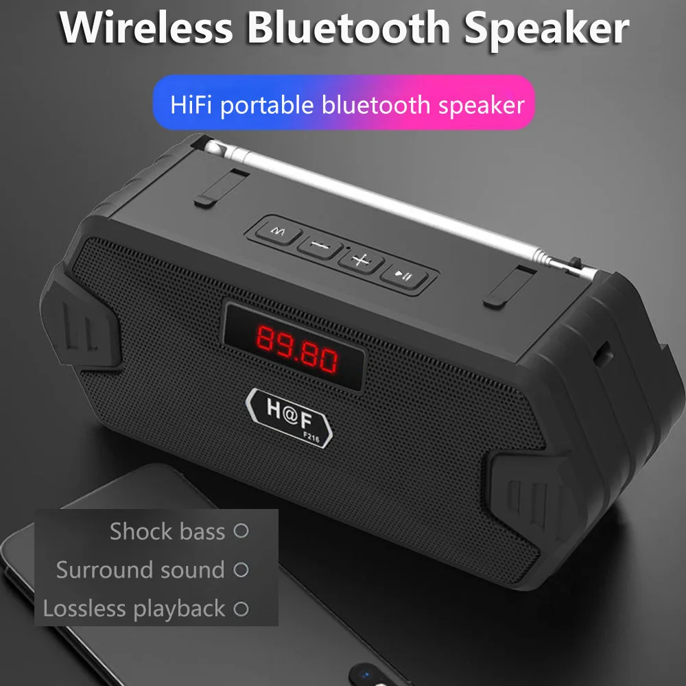 Bass Hifi Outdoor Portable Aux - Home Cinema Receiver review and price