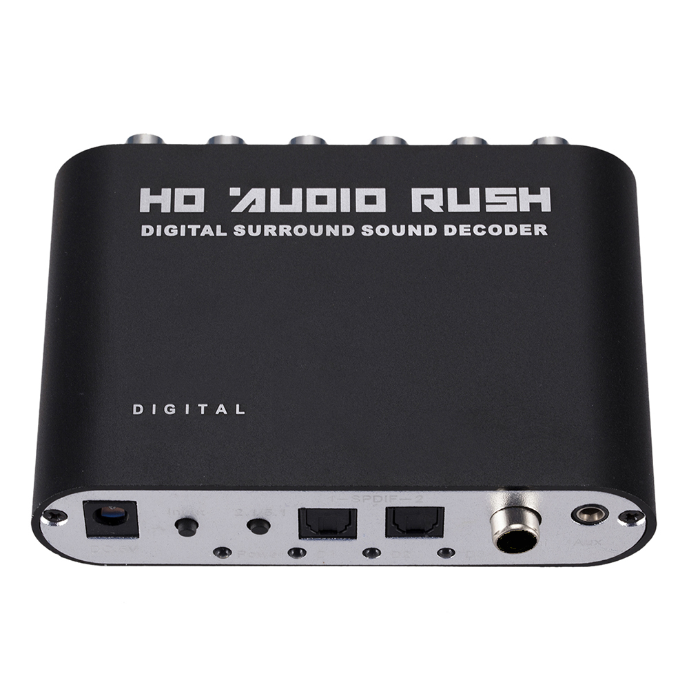 5.1CH HD Audio Decoder SPDIF C - Surround Sound Decoder review and price