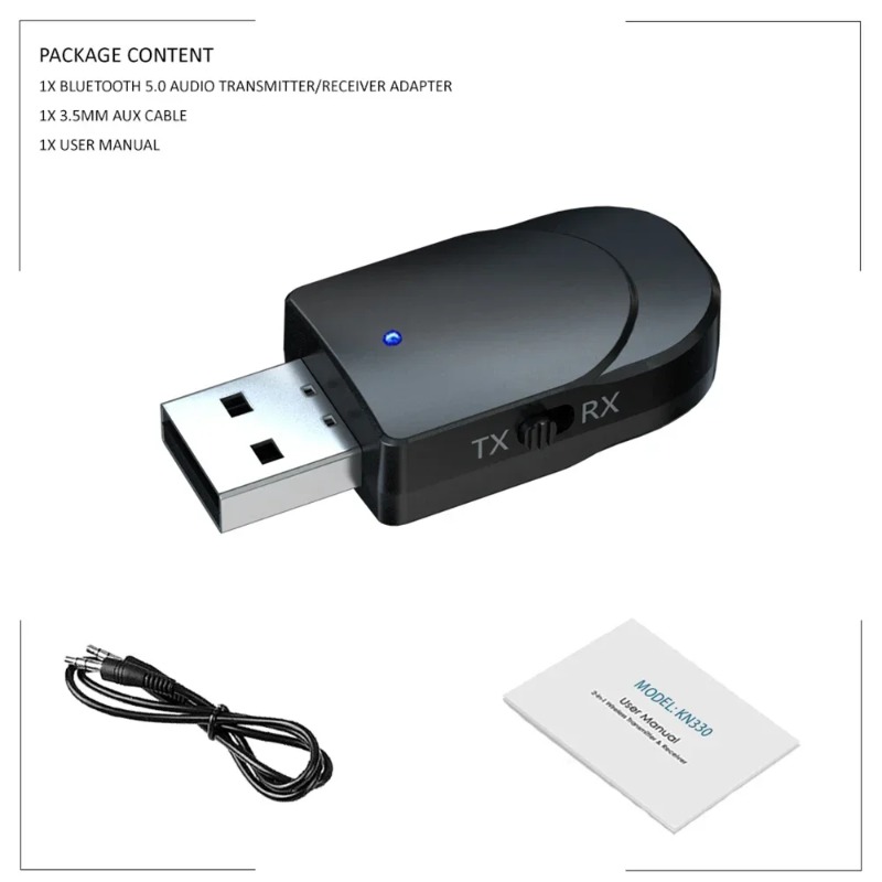 KN330 3in1 USB EDR Bluetooth 5 - Home Cinema Receiver review and price