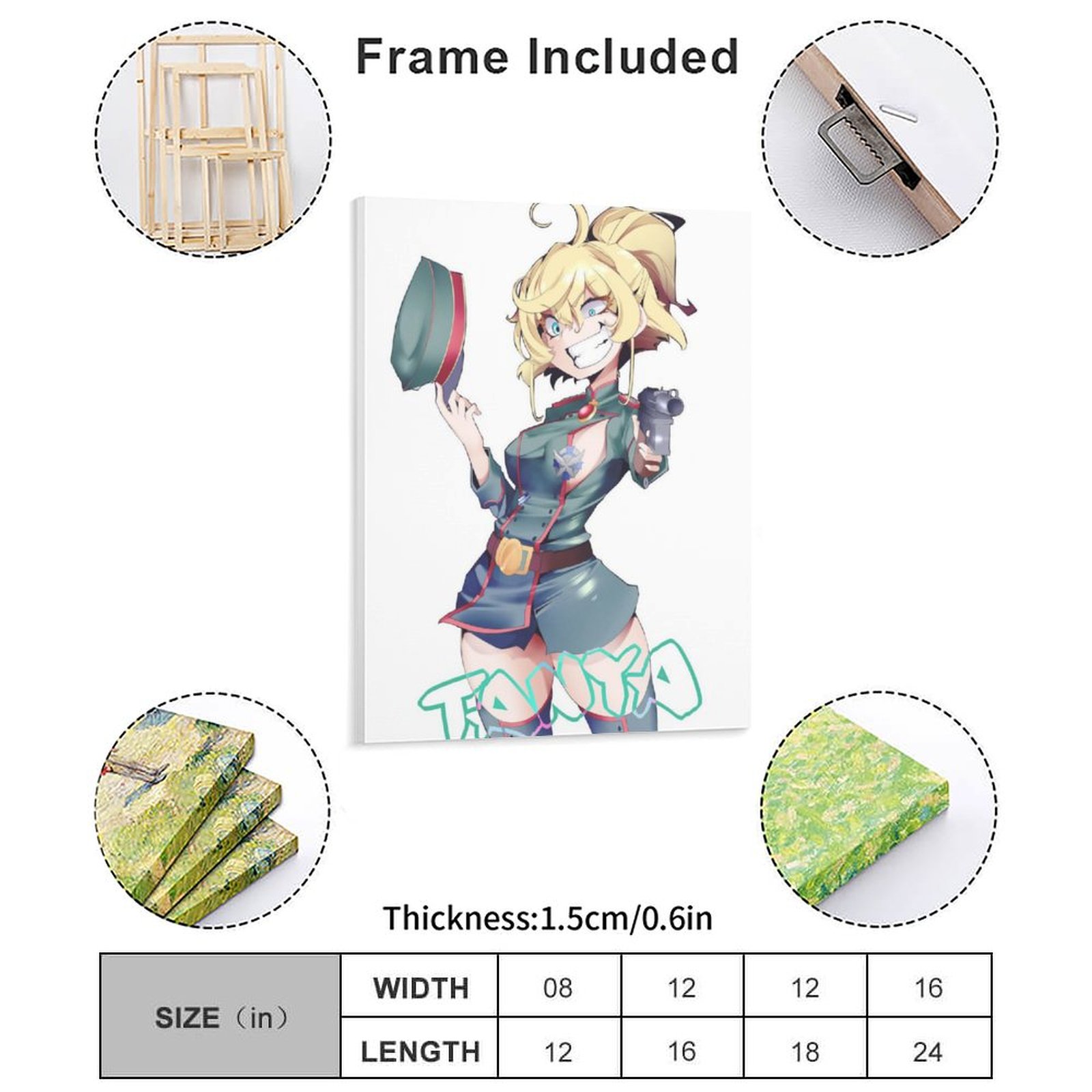 Saga Of Tanya The Evil Poster  - Home Cinema Wall review and price