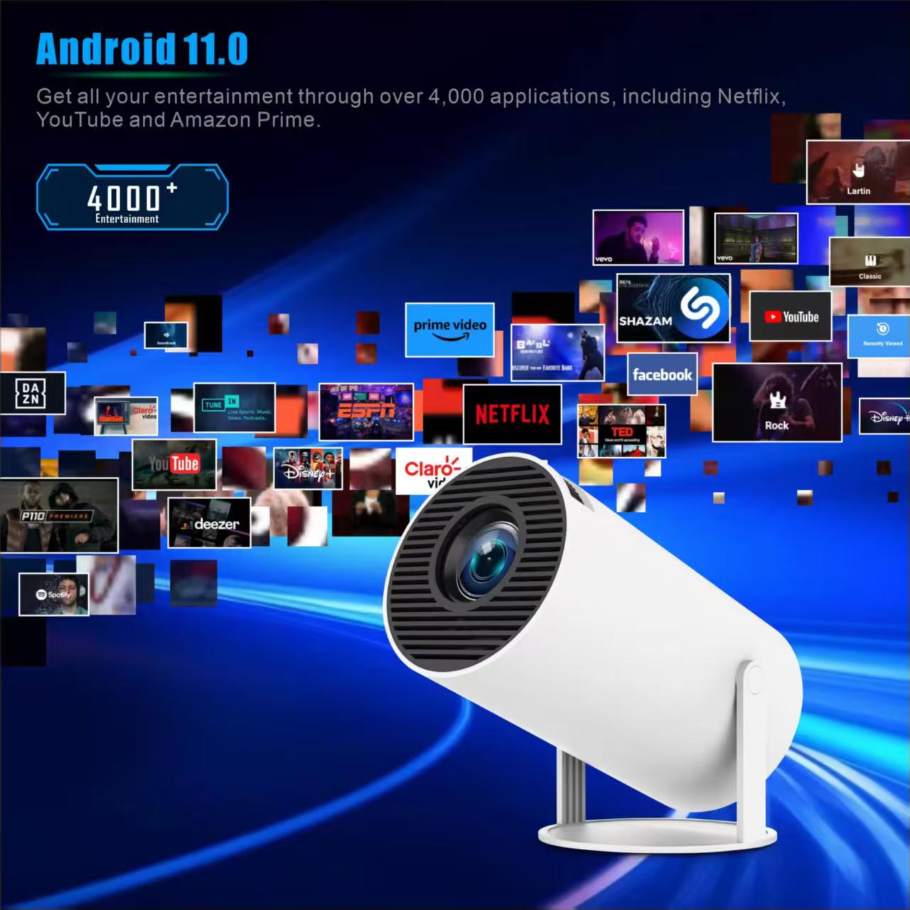 Mini HY300 Portable Projector  - Video Home Cinema review and price