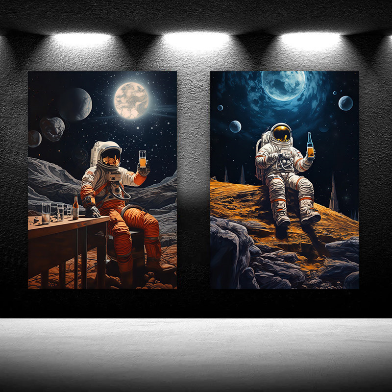 Modern Astronaut Posters Astro - Home Cinema Wall review and price