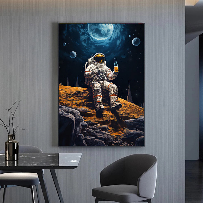 Modern Astronaut Posters Astro - Home Cinema Wall review and price