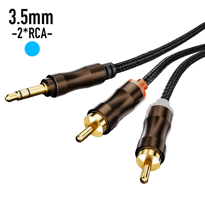 RCA To 3.5 mm Jack Aux Audio C - Home Cinema Hall review and price