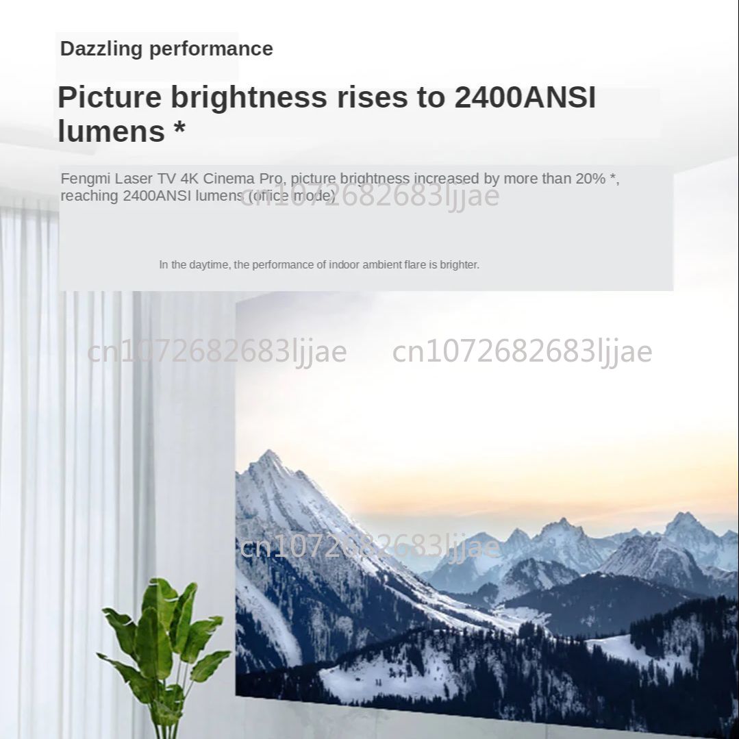 4K Cinema Pro Laser Projection - Home Cinema Projector 4K review and price
