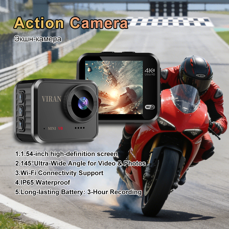 Mini Action Camera 4K Ultra HD - Home Cinema Outdoor review and price