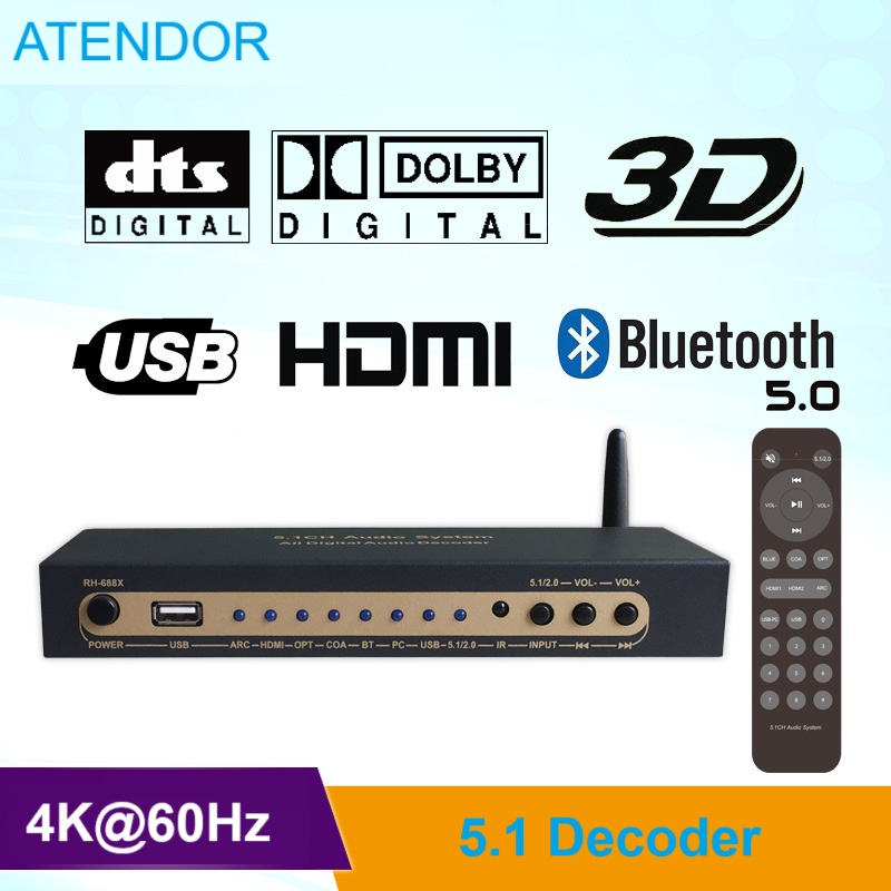 DTS Dolby Digital Audio 5.1 De - Surround Sound Decoder review and price