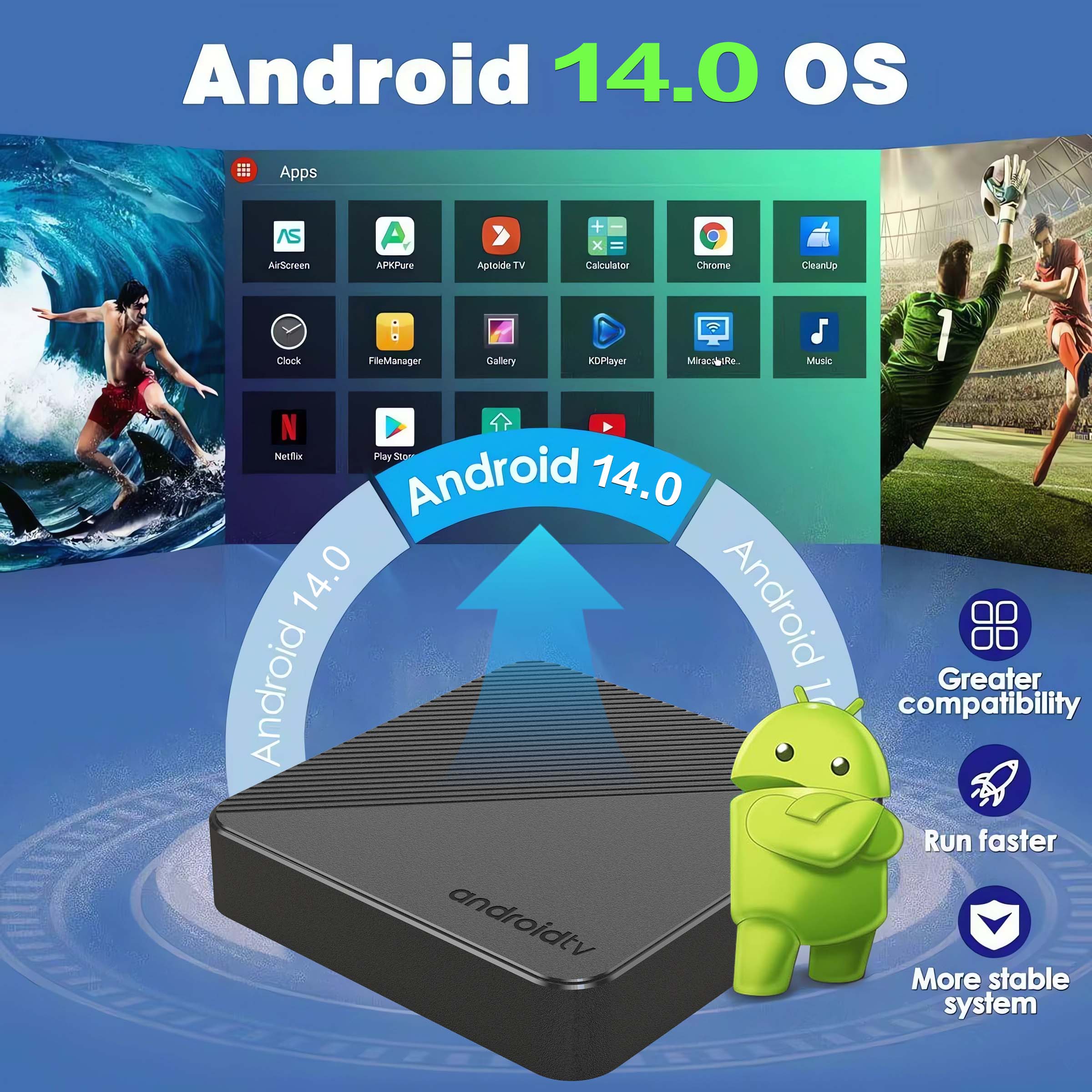 Android14 TV Box Smart Home Th - Video Home Cinema review and price