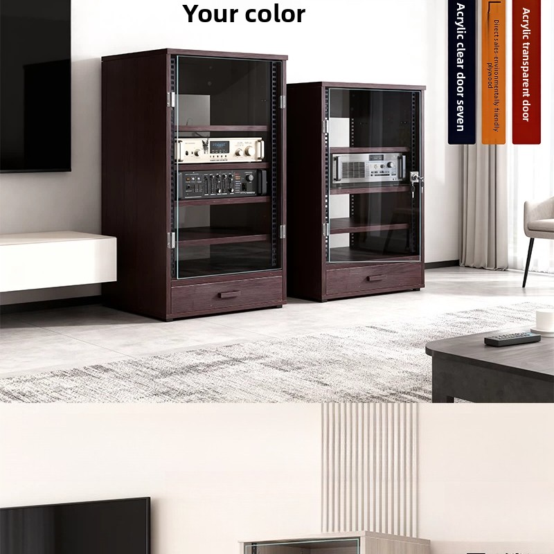 Front transparent door 8U - 16 - Home Cinema Outdoor review and price