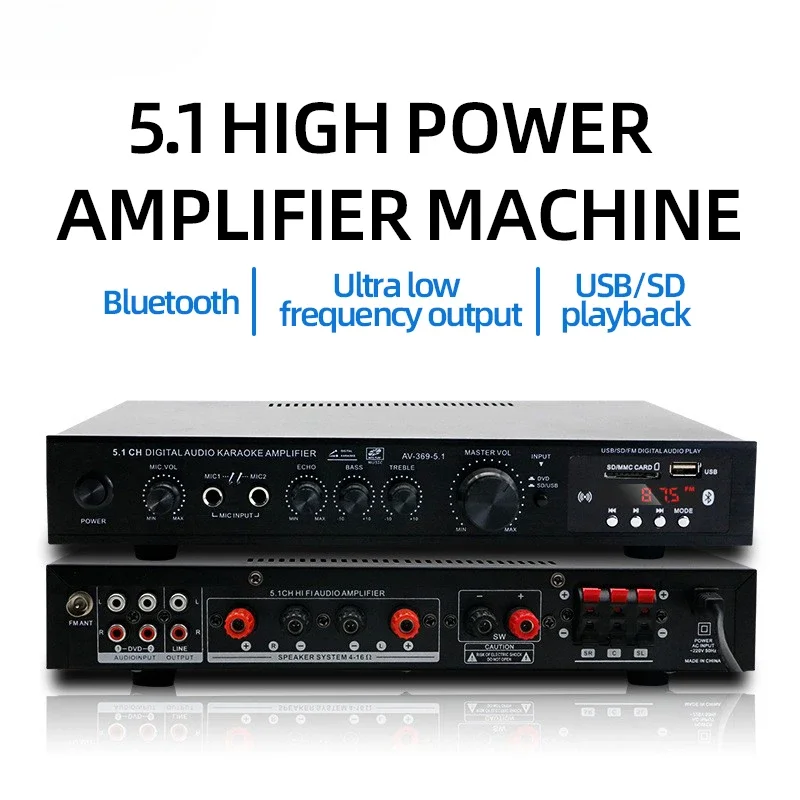 AV-369BT Bluetooth 5.1 Sound S - Home Cinema Receiver review and price