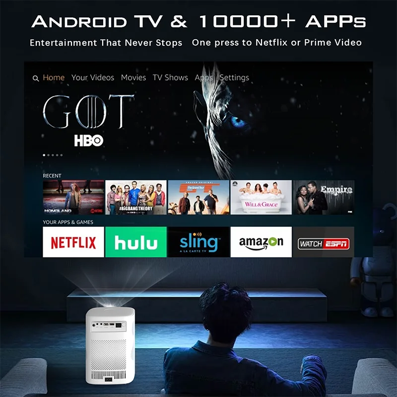 4K Auto-Focus Android Mini Pro - Home Cinema Kids review and price